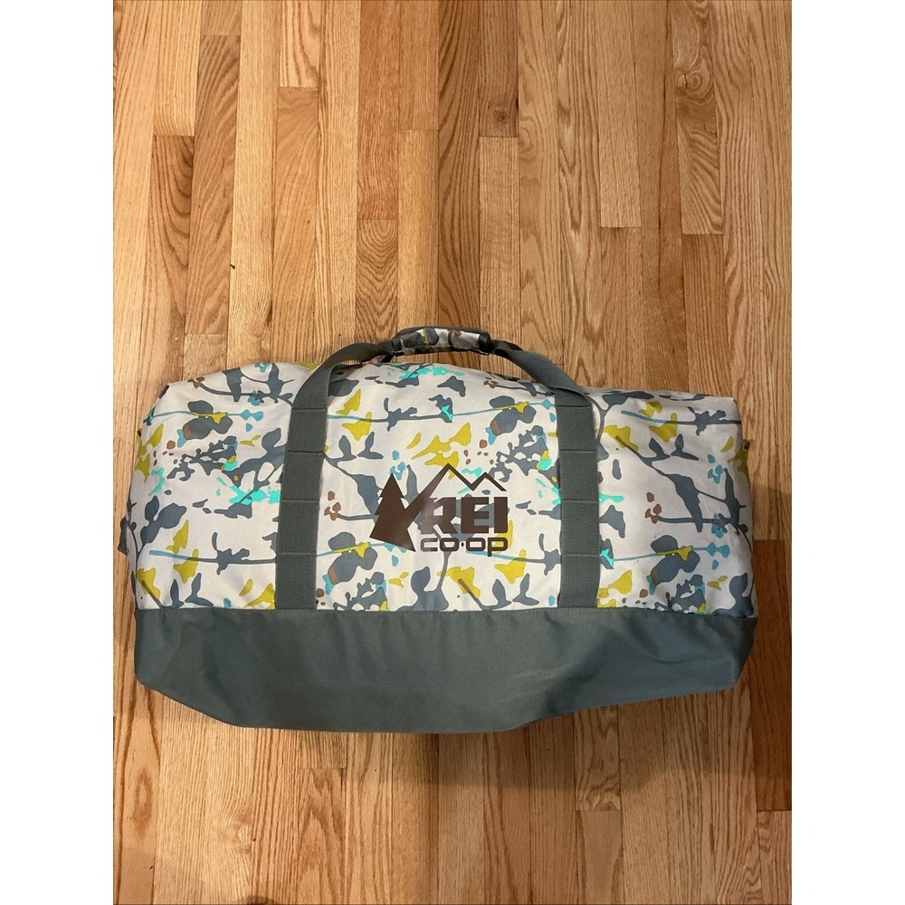 REI Co-op Roadtripper 60L Nylon Duffle Bag Stows Into Side Pocket 25.5"x13.75"